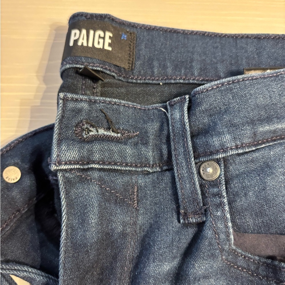 PAIGE Men's Dark Indigo Jeans